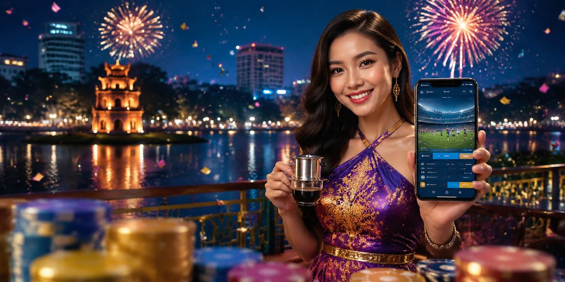 Người chơi tại Hà Nội theo dõi kết quả cá cược thể thao qua cà phê sáng