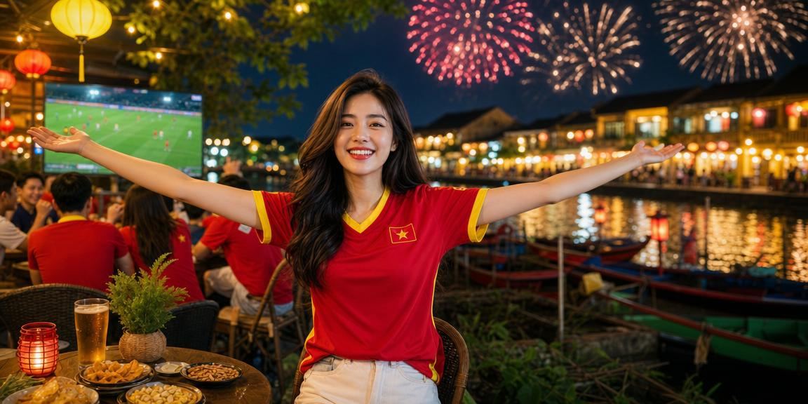 Người chơi Hội An kiểm tra tiền thưởng hoàn trả trên điện thoại